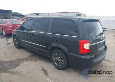 2016 Chrysler Town & Country S z USA, uszkodzony, nr VIN 2C4RC1HG0GR150051